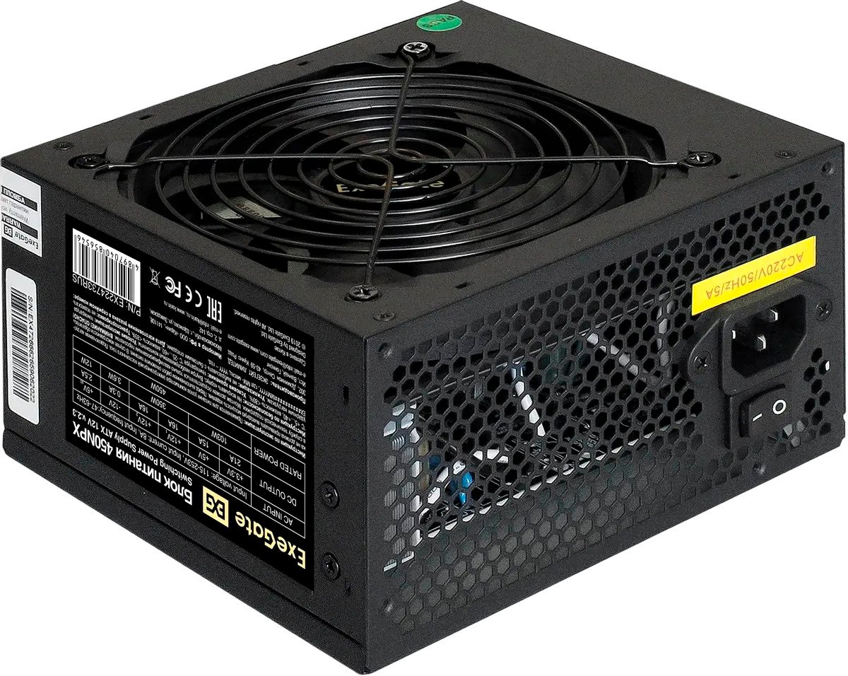 

Блок питания ExeGate 450NPX-PC EX224733RUS-PC