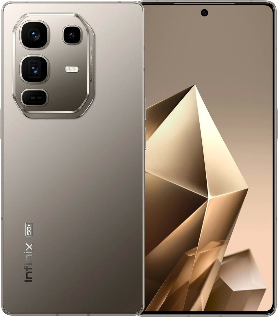Телефон Infinix Note 50 Pro+ 5G X6856 12GB/256GB (серый титан)