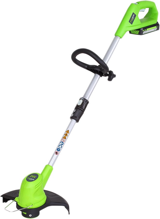 

Триммер Greenworks G24LT30 (без АКБ)