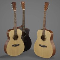 Акустическая гитара Yamaha FS400C (черный) в Бресте