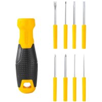 Набор отвертка с битами Deli DL636009 (8 предметов)