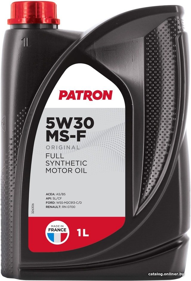 Моторное масло Patron 5W-30 MS-F 1л