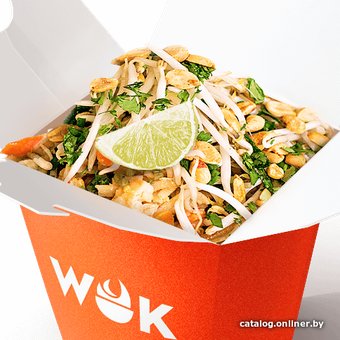 WOK Пад Тай с курицей
