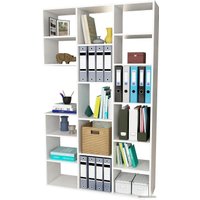 Стеллаж MFMaster Рикс-1 (белый)