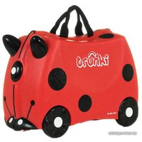 Чемодан-спиннер Trunki Божья коровка (красный)