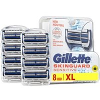 Сменные кассеты для бритья Gillette Skinguard Sensitive (8 шт) 7702018488384