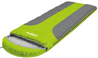 Спальный мешок Atemi Quilt 250R (правая молния, салатовый/серый)