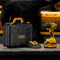 Гайковерт Denzel CIWH-BL-20-500 (с 1-им АКБ, кейс)