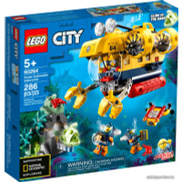 Конструктор LEGO City 60264 Океан: исследовательская подводная лодка