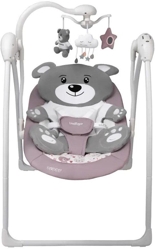 

Качель Indigo Teddy (розовый)