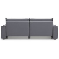 Диван Mio Tesoro Дюссельдорф 293 1.5ек-1.5ек (1173 Savanna Plus Grafit)