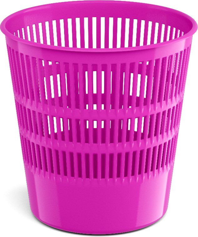 

Корзина для бумаг Erich Krause Neon Solid 12 л 55954 (розовый)