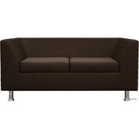 Софа Brioli Дедрик двухместный (рогожка, J5 коричневый)