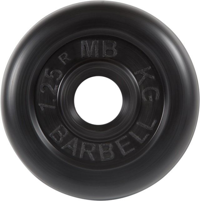 

Диск MB Barbell Стандарт 31 мм (1x1.25 кг, черный)