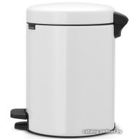 Мусорное ведро Brabantia Pedal Bin NewIcon 3 л (белый)