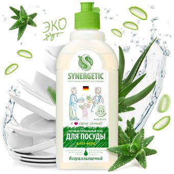 Synergetic антибактериальное, с ароматом алоэ 500 мл