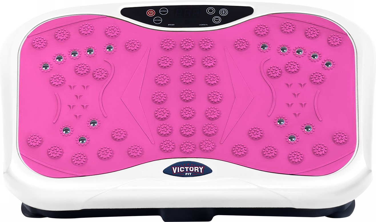 Виброплатформа VictoryFit VF-M130 (розовый)