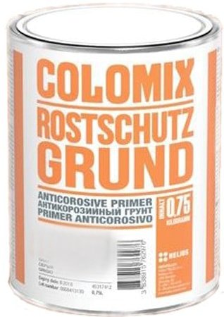 Автомобильный грунт Colomix Антикоррозионный черный 0.75л 45706312
