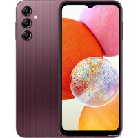 Смартфон Samsung Galaxy A14 SM-A145F/DSN Mediatek Helio G80 4GB/128GB (бордовый)