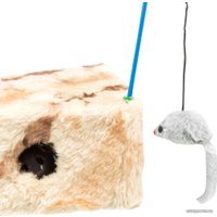 Игрушка для кошек Trixie Сыр с мышью и 3 мячиками (4505)