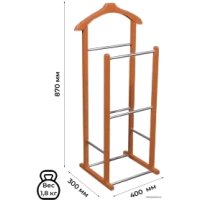 Стойка для одежды Мебелик детская В 28Н (оранжевый)