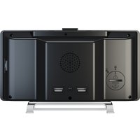Настольные часы Soundmax SM-1561U (черный/белый)