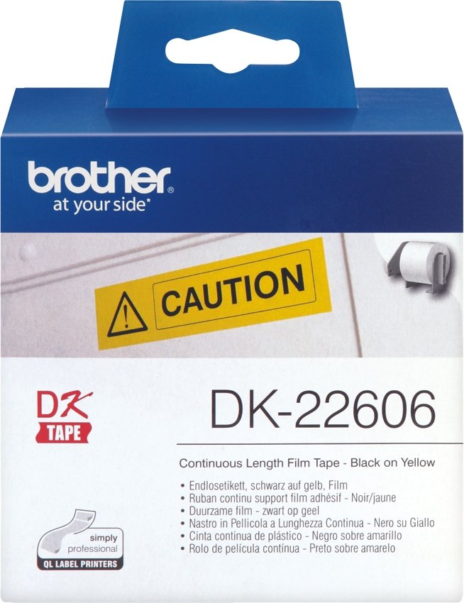 

Картридж-лента для термопринтера Brother DK-22606 (62 мм, 15.24 м)