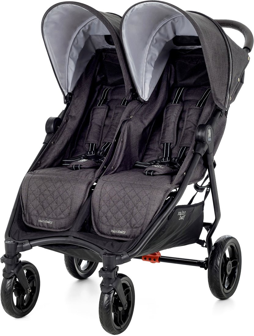 

Коляска прогулочная «книга» Valco Baby Slim Twin Tailormade (charcoal)