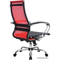 Офисное кресло Metta SK-2-BK Комплект 9, Ch ов/сечен (пластиковые ролики, красный)