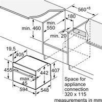 Электрический духовой шкаф Siemens CM633GBW1