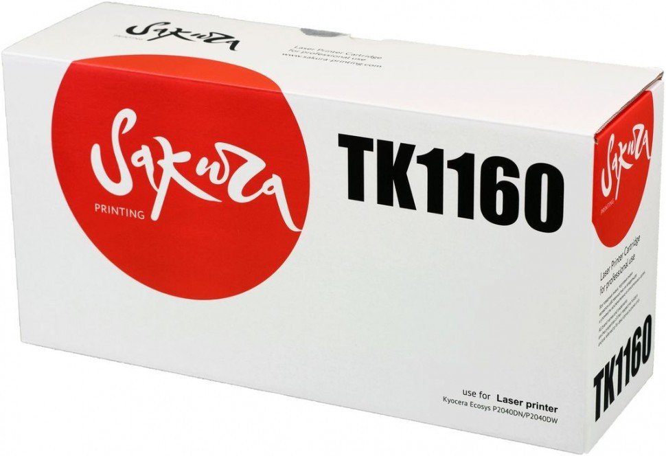 

Картридж Sakura Printing SATK1160 (аналог Kyocera Mita TK-1160)