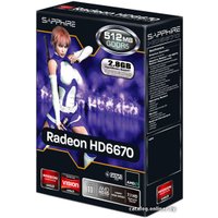 Видеокарта Sapphire HD 6670 512MB GDDR5 HyperMemory (11192-03)