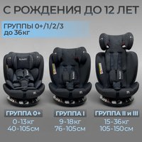 Детское автокресло Bubago Aspid BG 170-1 (черный)