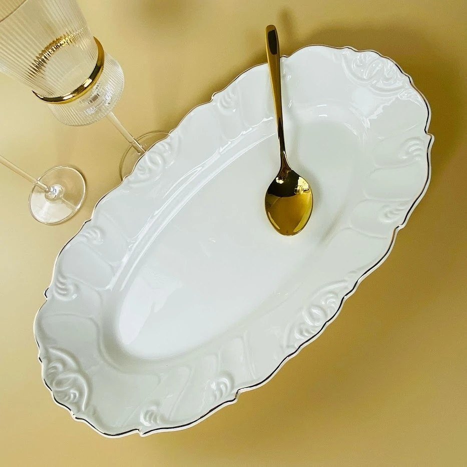 

Блюдо Lenardi Крокус Золото 109-246