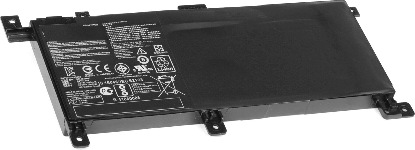 

Аккумуляторы для ноутбуков ASUS X556 7.6V 5000mAh