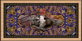 Шашки/нарды Partida Сирия. Волки средние rasvolk50