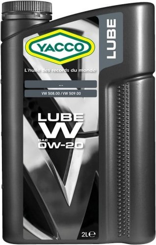 Моторное масло Yacco Lube W 0W-20 2л