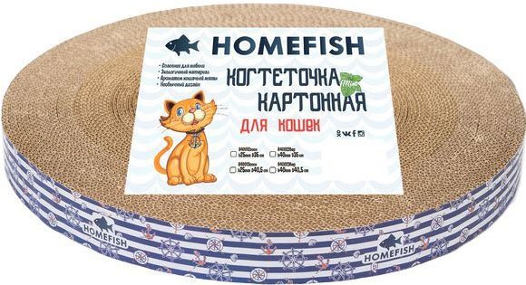 

Когтеточка Homefish С кошачьей мятой средняя 80757