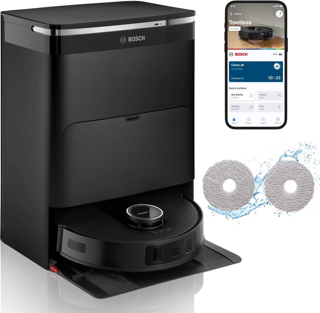 

Робот-пылесос Bosch Spotless Max BCRDW3B