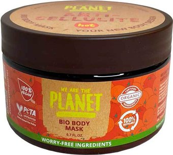 We Are The Planet Обертывание маска для тела Горячее Anti-Cellulite 200 мл