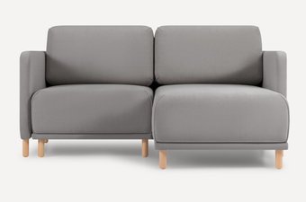 Угловой диван Divan Нордика мини Velvet Smoke 264426 (серый)