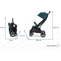 Коляска прогулочная «книга» Osann Storchenmuhle Niko Onyx ru120-314-305