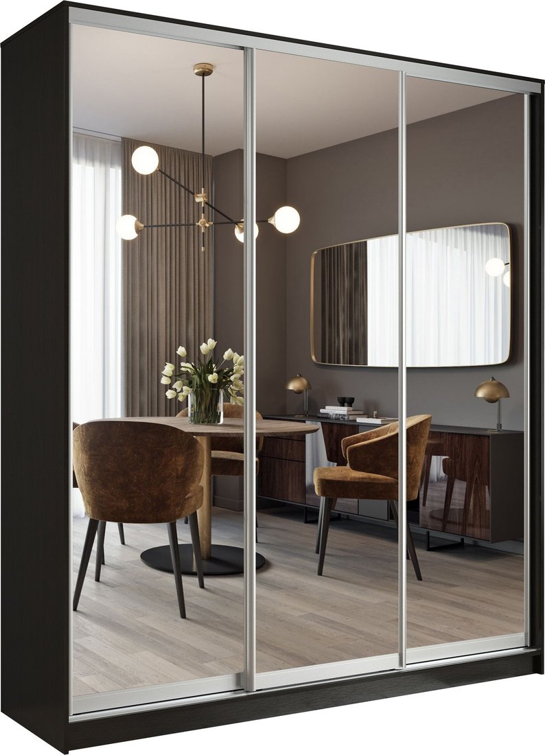 

Шкаф-купе Евва АЭП ШК.3.03 176 VS.05 (венге/хром)