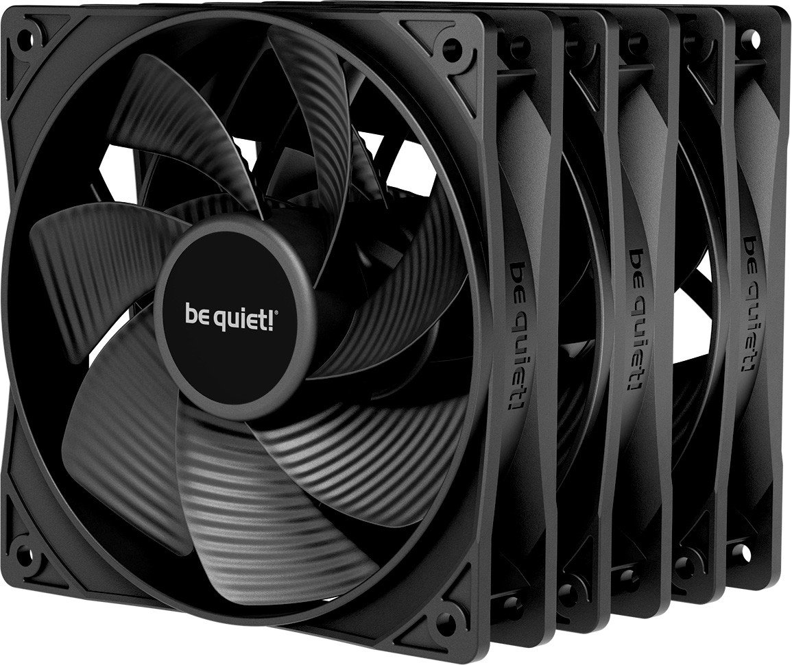 Комплект вентиляторов для корпуса be quiet! Pure Wings 3 120mm PWM Reverse BL137