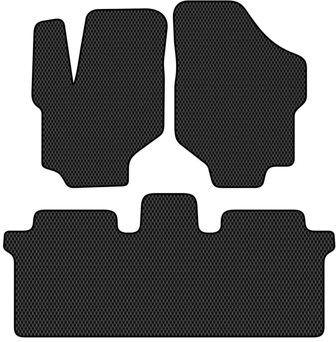 

Комплект ковриков для авто Alicosta Hyundai Trajet (минивэн / АКПП) 2004 - 2008 (черный, ромб)