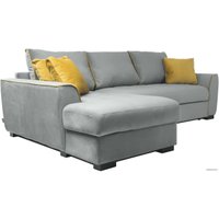 Угловой диван Puffo Тиффани левый Velvet Grey