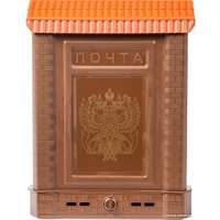 Почтовый ящик Цикл Премиум с орлом 5920-00 (коричневый) в Бобруйске