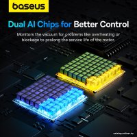 Автомобильный пылесос Baseus A5 Car Vacuum Cleaner C30459500111-00