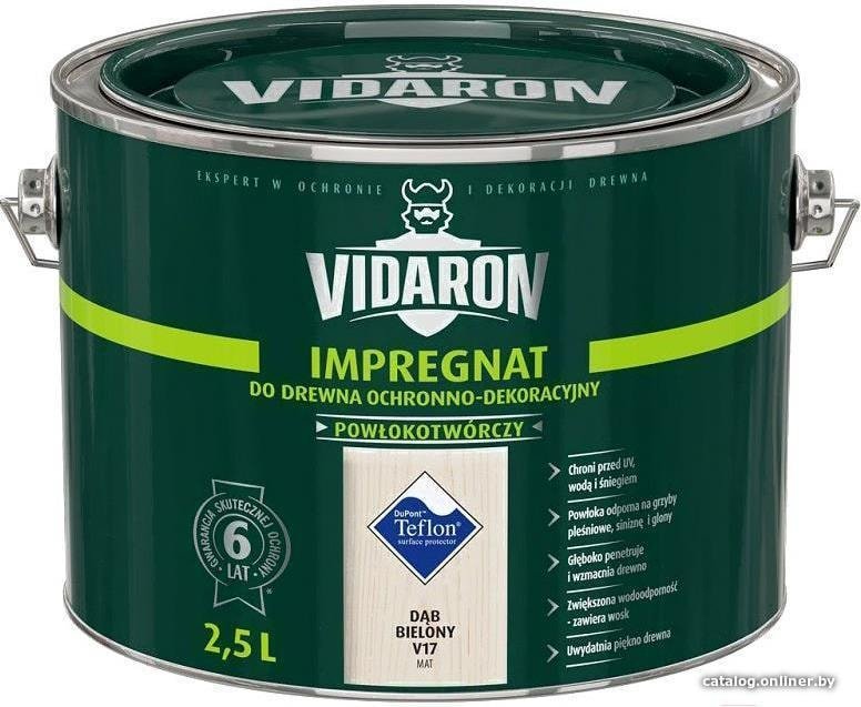 Пропитка Vidaron Impregnant V17 2.5 л (дуб беленый)