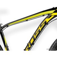 Велосипед Kross Level B1 black/yellow/white glossy (2016)